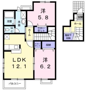 アビタシオン勝瑞Ｄ 202【間取図】 999999 (202.jpg)