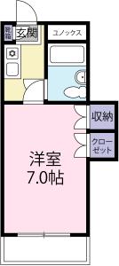 カレッジコーポ蔵本 301【間取図】 999999 (カレッジコーポ蔵本.jpg)