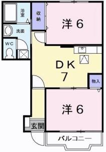 Ｌａｗ　Ｆｌｏｗｅｒ 102【間取図】 999999 (102.jpg)
