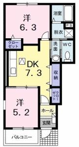 サンライズ貴園Ａ 101【間取図】 999999 (A101(250512).jpg)