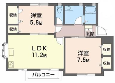ファミールアルファ　Ａ棟 202【間取図】 999999 (202(250710).jpg)