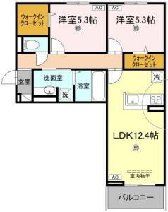 サンセール問屋町II 201【間取図】 999999 (201.jpg)