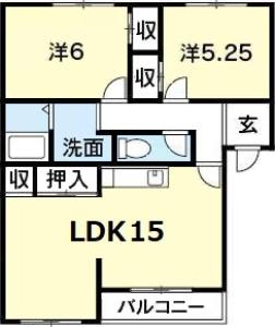 エクセレントロワールⅠ 111【間取図】 999999 (エクセレントロワールⅡ 221(リフォーム後) (1).jpg)