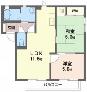 セトゥール・イン・ウエスト　Ｂ棟 105【間取図】 999999 (105.jpg)
