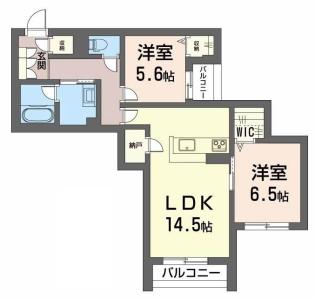 グリナージュ 208【間取図】 999999 (208.jpg)