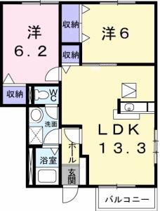 ブルースカイB 103【間取図】 999999 (103.jpg)