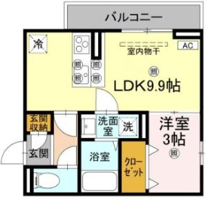 ドリーム庄町Ⅱ 301【間取図】 999999 (301.jpg)