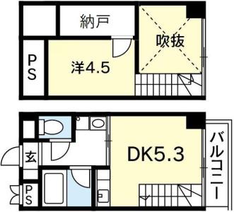 グレイス東雲 405【間取図】 999999 (グレイス東雲I.JPG)