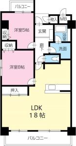 Vista Grande Tokushima 301【間取図】 999999 (A - コピー.jpg)