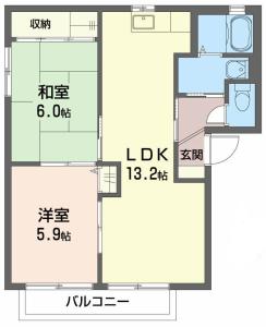 シャーメゾン ラヴィ B棟 B101【間取図】 999999 (B101.jpg)