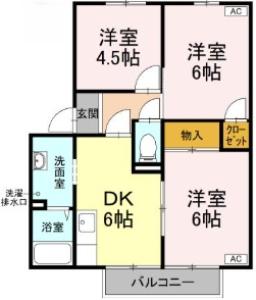 アゼリアパークハウス　F棟 205【間取図】 999999 (205.jpg)
