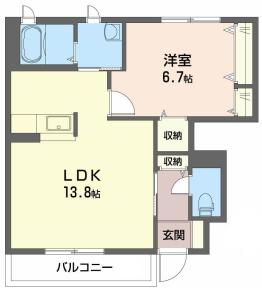 シャーメゾンサンモール A棟 101【間取図】 999999 (101.jpg)