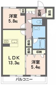 ベレオ北矢三 203【間取図】 999999 (203.jpg)
