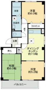 フォブール加茂 301【間取図】 999999 (301.jpg)