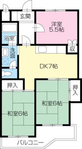 コーポ安宅 42【間取図】 999999 (コーポ安宅Btype.jpg)